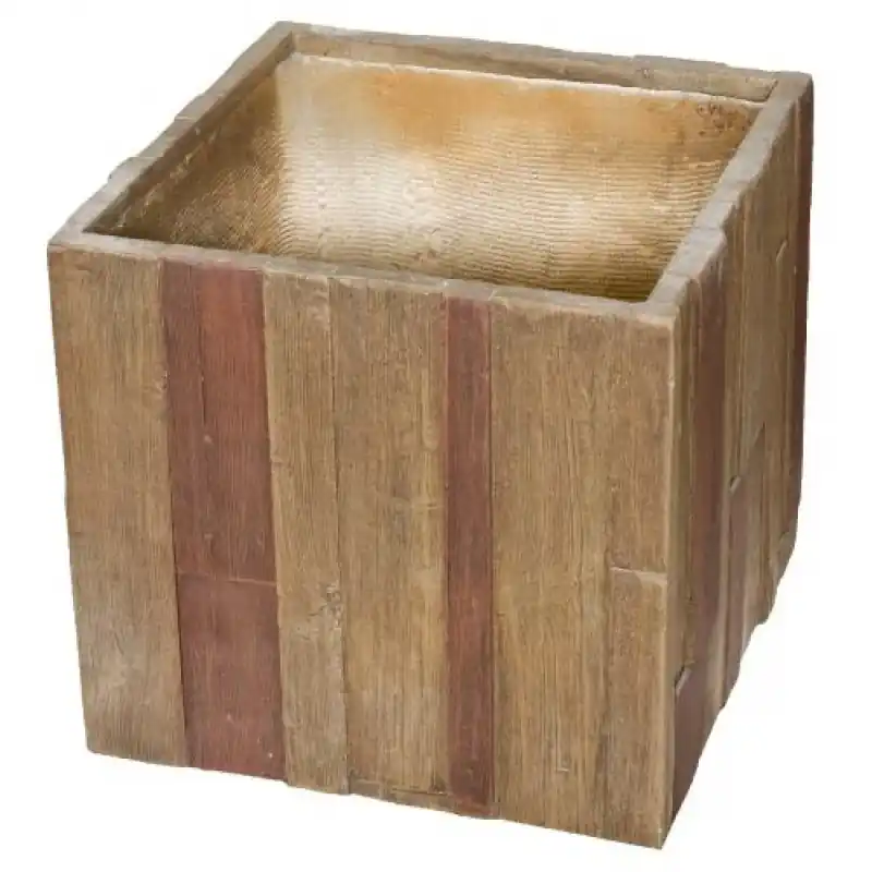 Sonderaktion G21 Blumentopf Wood Cube 44x44x41cm, 6392631