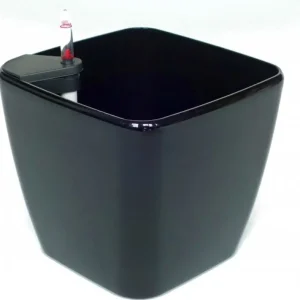 Heißes Angebot G21 Blumentopf mit Wasserspeicher Cube maxi schwarz 45 cm 639242