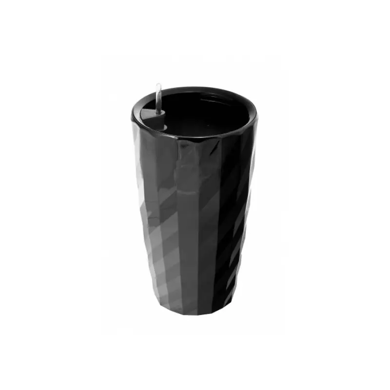 Geprüft G21 Blumentopf mit Wasserspeicher Diamant schwarz 33cm 639253