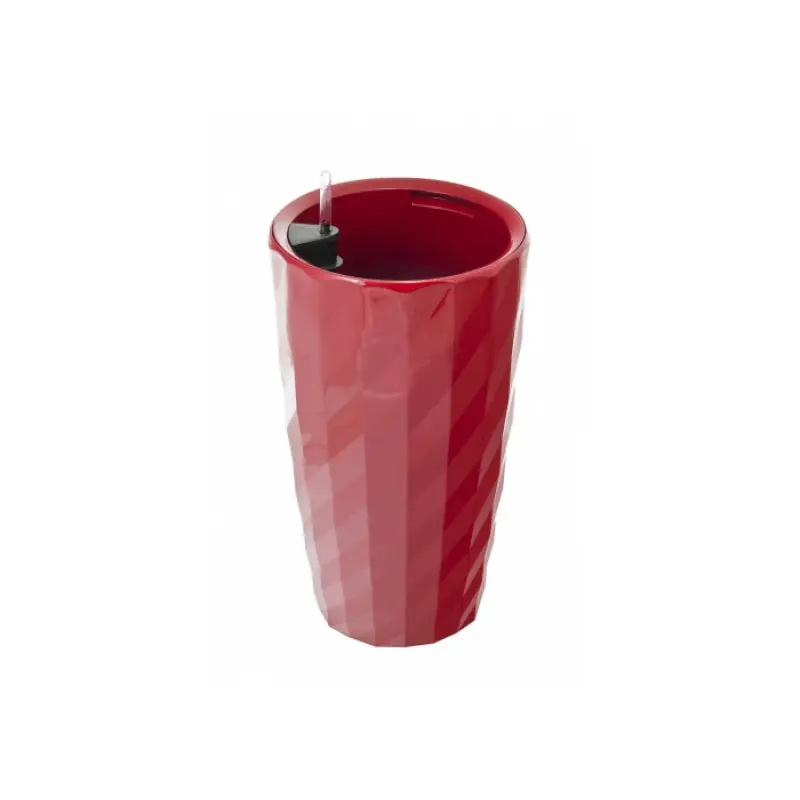 Zertifiziert G21 Blumentopf mit Wasserspeicher Diamant rot 33cm 6392531