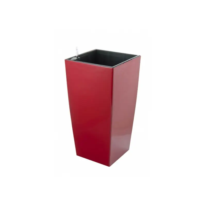 G21 Blumentopf mit Wasserspeicher Linea rot 39 cm 6392431 Bestseller