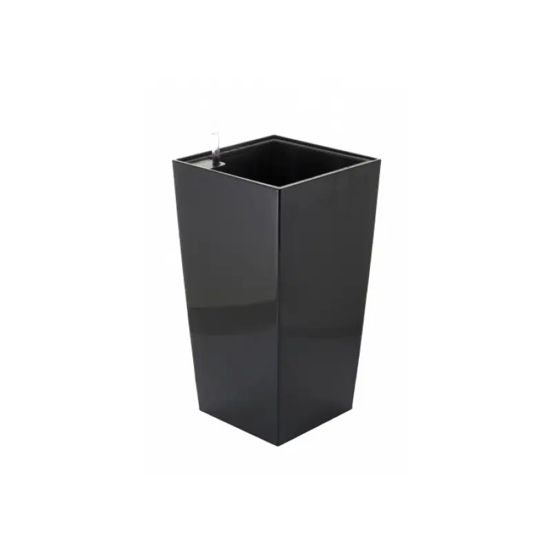 Neu G21 Blumentopf mit Wasserspeicher Linea small schwarz 55 cm 639244