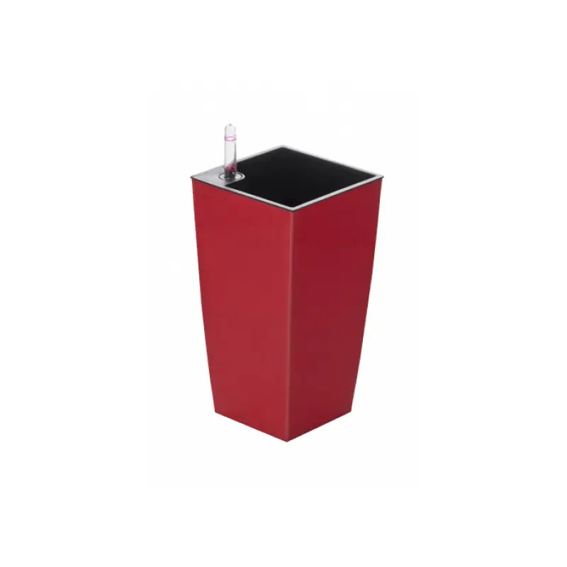 G21 Blumentopf mit Wasserspeicher Linea mini rot 14 cm 6392471 Must-Have