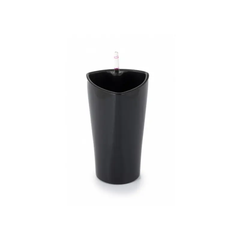 Echt G21 Blumentopf mit Wasserspeicher Trio mini schwarz 15 cm 639251