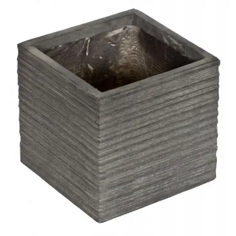 Preisknaller G21 Blumentopf Stone Cube 24x24x23cm 639259