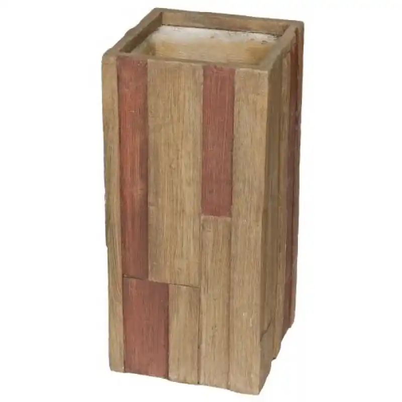 G21 Blumentopf Wood Tube 33x33x70cm 639265 Top-Seller
