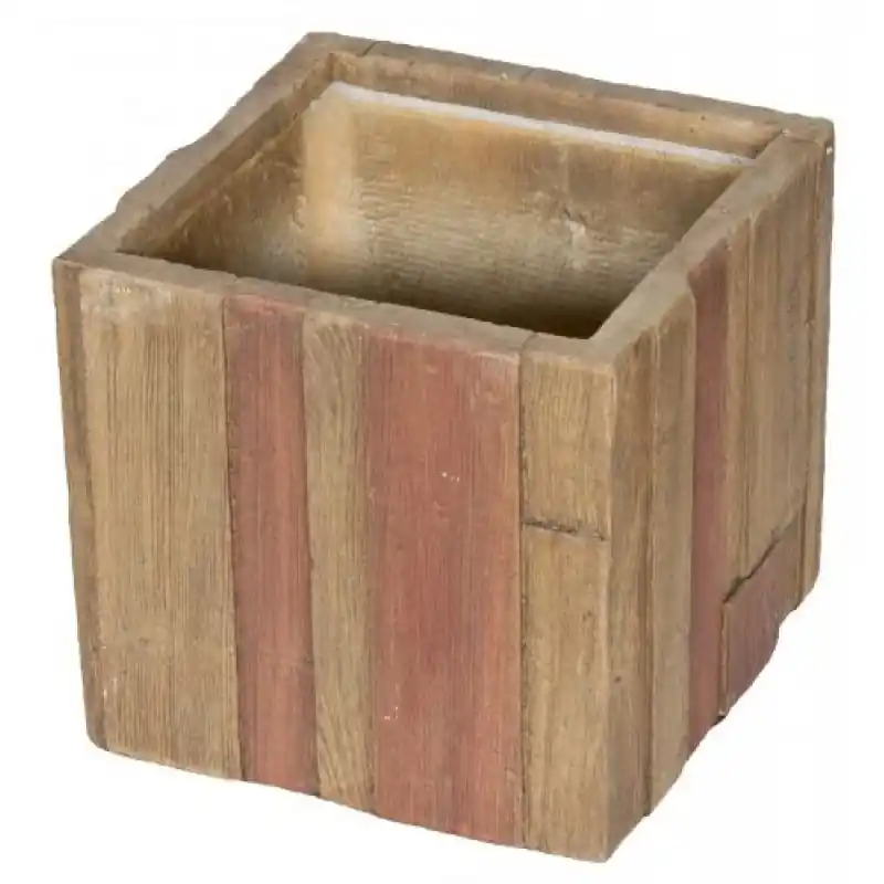 Sonderangebot G21 Blumentopf Wood Cube 36x36x34cm 639263