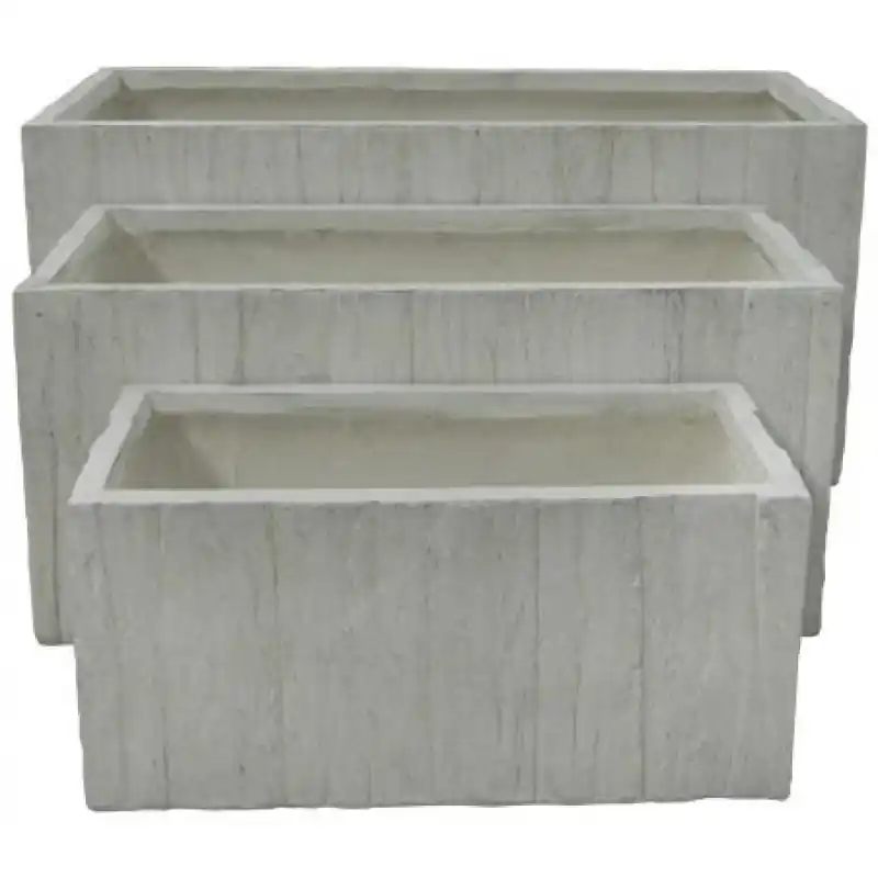 Sonderaktion G21 Blumentopf Fossil Box 59x28x28cm 639268
