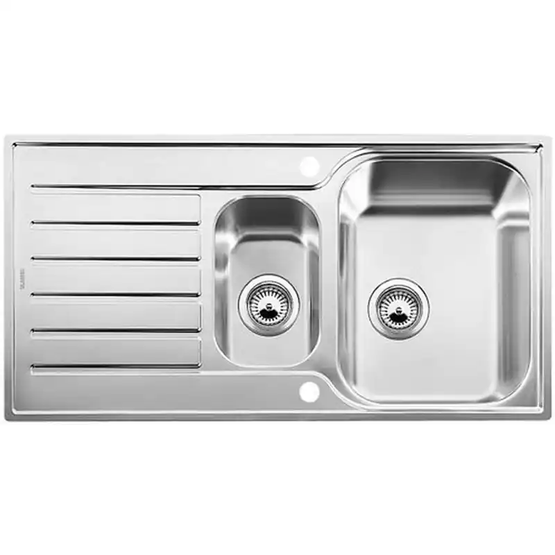 BLANCO LANTOS 6 S-IF Edelstahl Bürstfinish mit Exzenter 519719 Beliebt