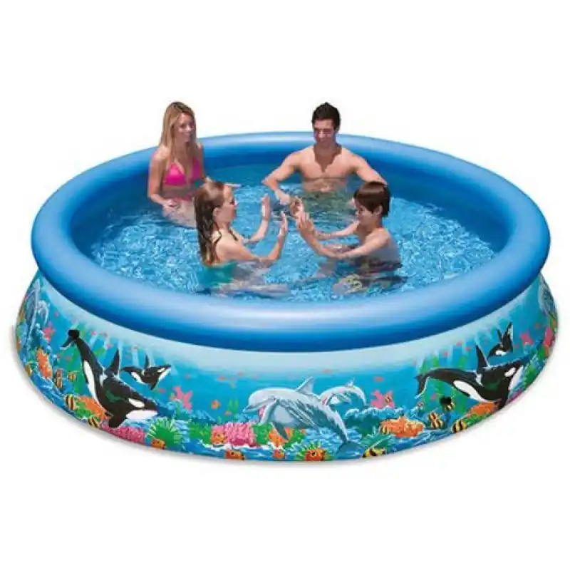 INTEX Easy Set Pools 305 x 76 cm Ocean Reef 128124 ohne Filteranlage Sichere Zahlung