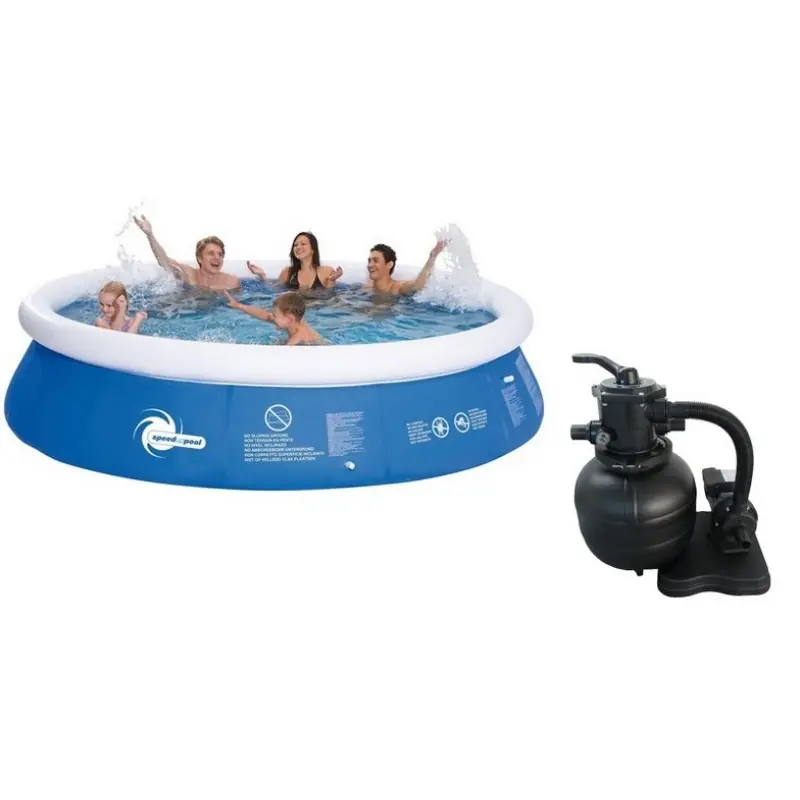 INTEX Speed-Up Pool Set 366 x 91 cm 010011 mit Sandfilteranlage Preisknaller