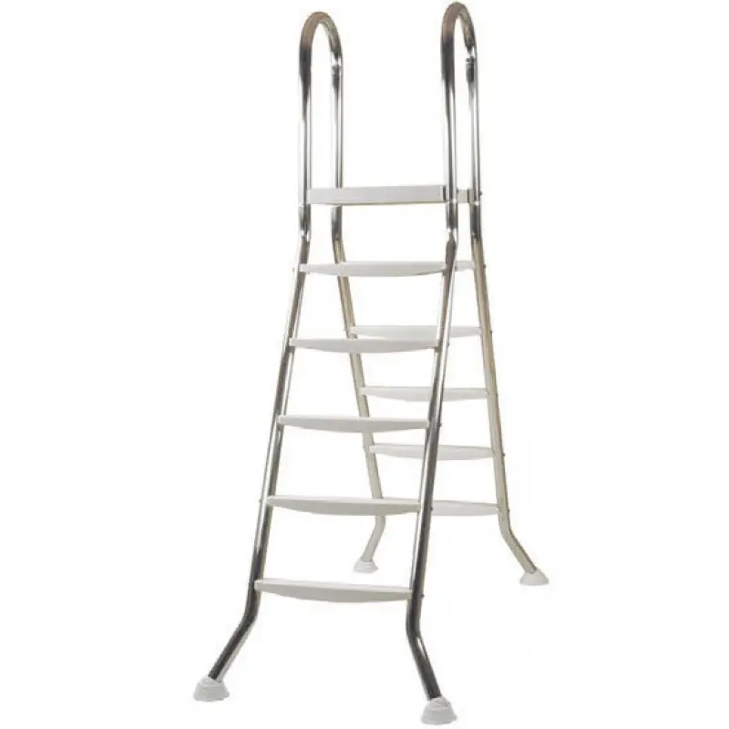 INTEX Aufstellbeckenleiter Edelstahl, 5 + 5 Stufen 018030 Kracherpreis