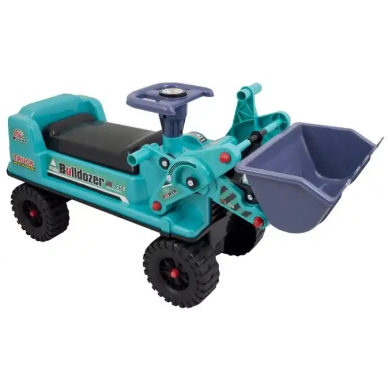 G21 Kindertraktor mit Lader blau 690716 Echt