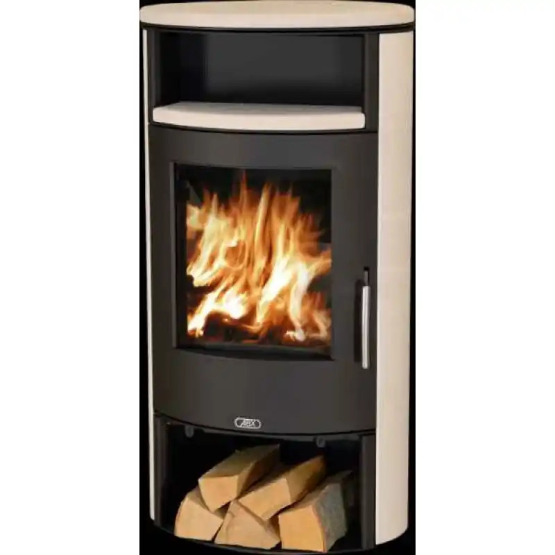 Top-Preis ABX ISLAND Holz-Kaminofen, schwarz + cream 4672-5SC