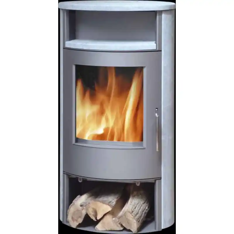 Meistverkauft ABX ISLAND Warmwasser-Kaminofen, schwarz+cream 4672-7CCAQUA