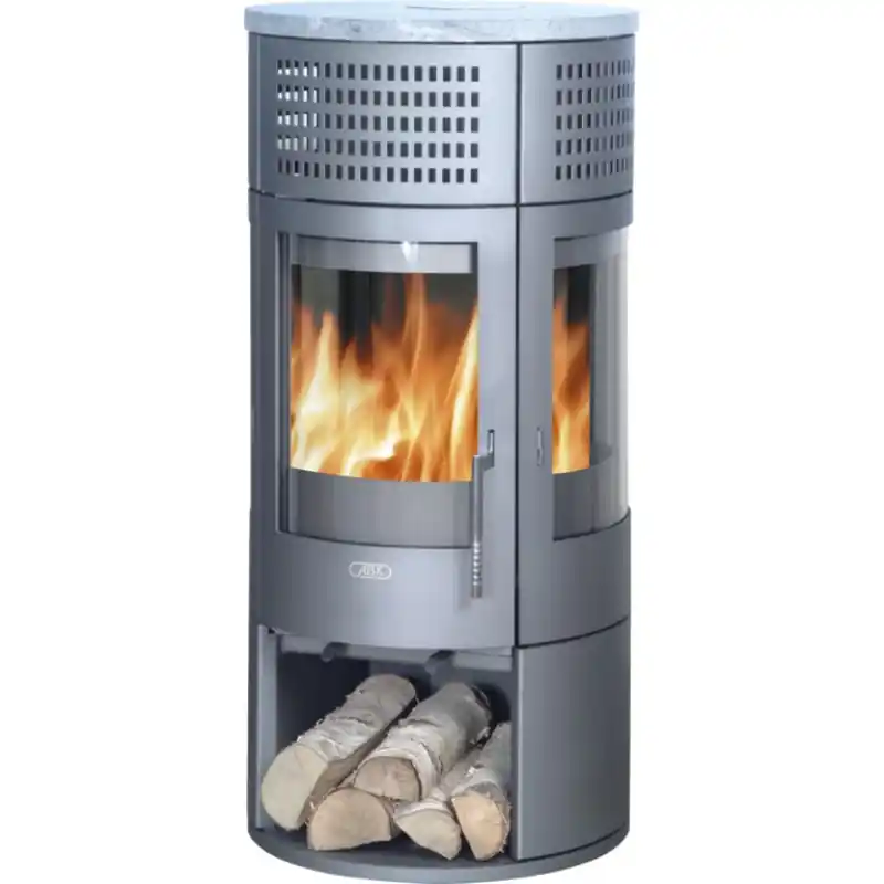 Beliebt ABC Rondo 4674-7 Holz-Kaminofen, grau 4674-7M
