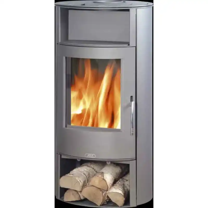 ABX ISLAND Warmwasser-Kaminofen,grau 4672-7SAQUA Wochenendangebot