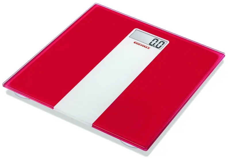 Mega-Angebot SOEHNLE Personenwaage PINO ROT 63800