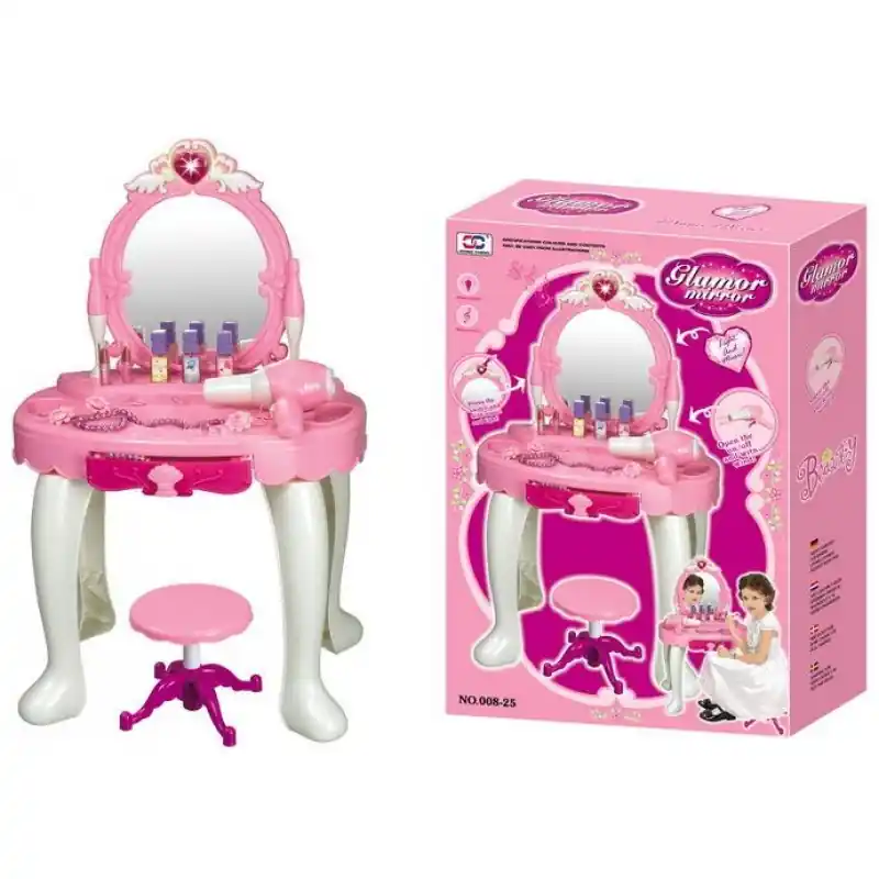Rabatt G21 Kinder Schminktisch mit Föhn 690401