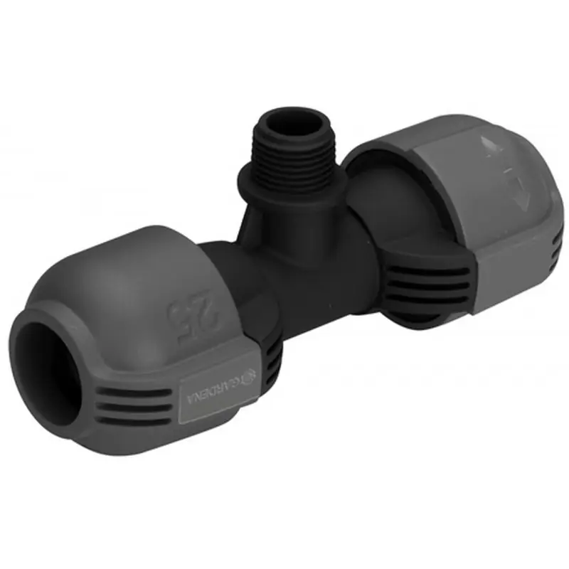Billig Gardena Sprinkler-System T-Stück 25 mm x 1/2"-Außengewinde, 2786-20