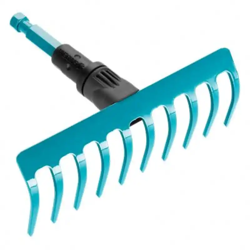 Gardena Combisystem Kleinrechen, 10 Zinken, 18,5 cm breit 3185-20 Abverkauf