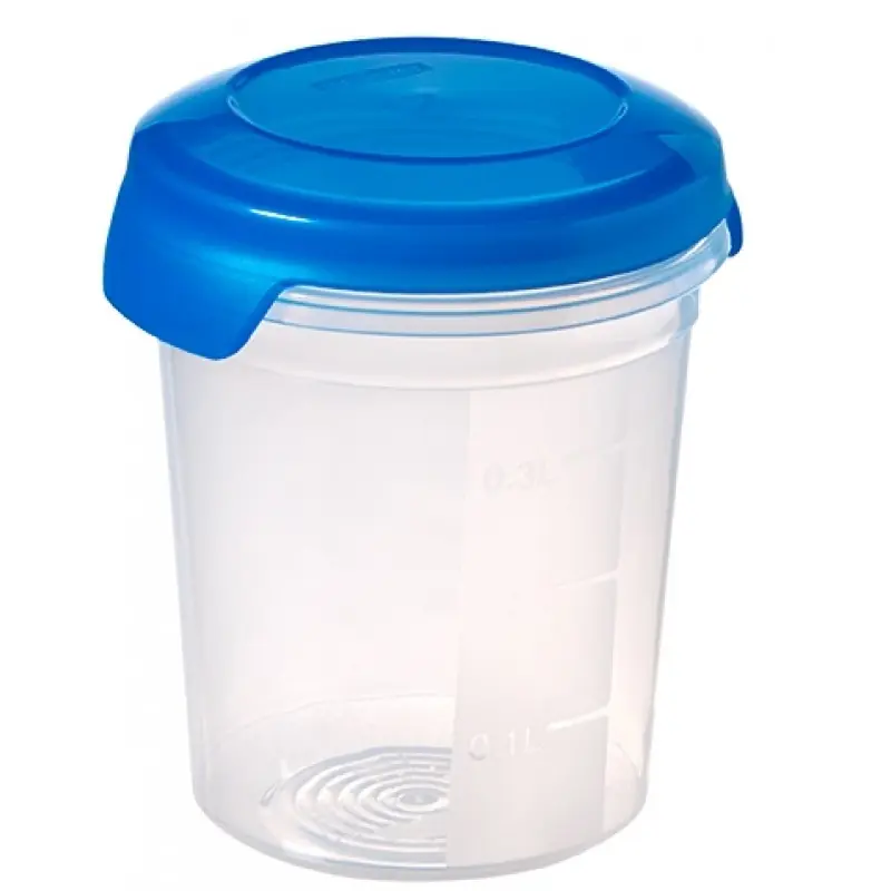 Zertifiziert CURVER FLEXI Chef, 12 x 10 x 10 cm, 0,5 L rund , blau, 00393-281