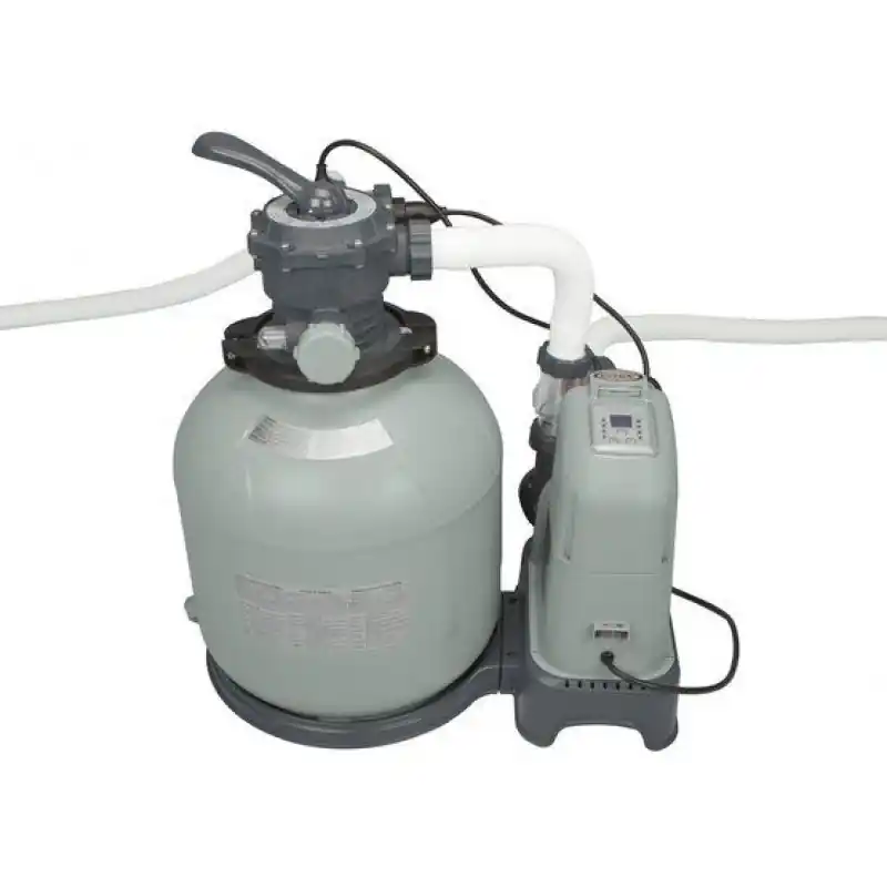 INTEX Krystal Clear Sandfilteranlage® Salzwassersystem ECO 28680 Preis Gesenkt