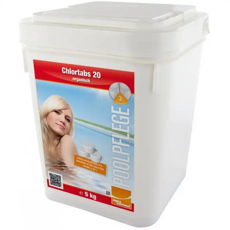 Super-Preis STEINBACH Chlortabs 56 % organisch 20 g, 5 kg, Aquacorrect 070125