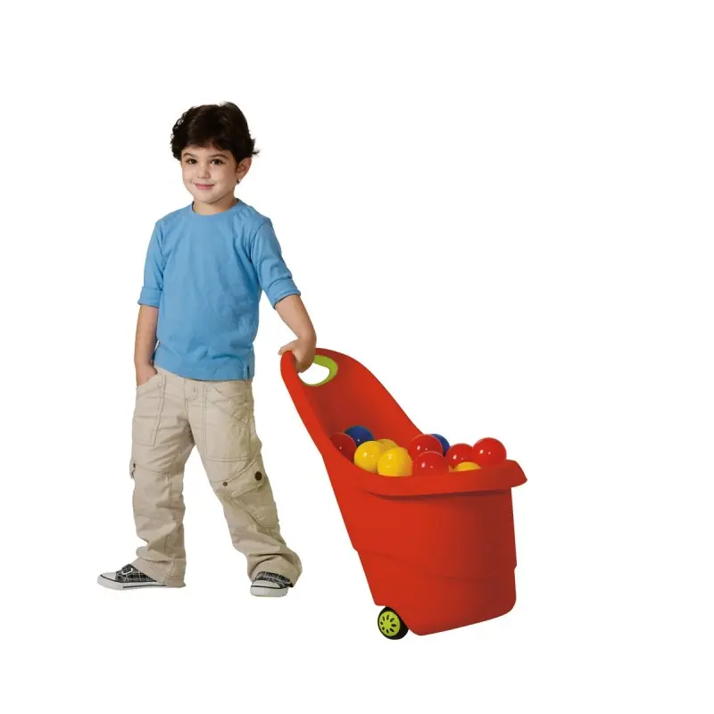 KETER KIDDIES GO Karre - Rot 15l, 17183001 Echt