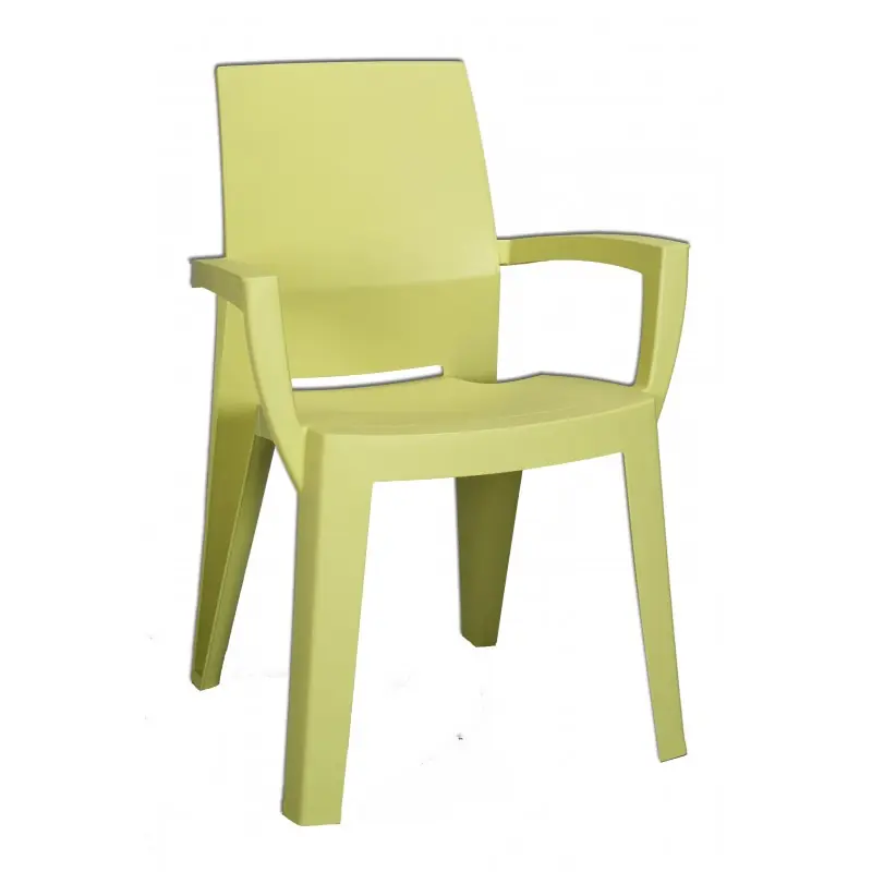 Neue Kollektion ALLIBERT Stapelstuhl Lago lime