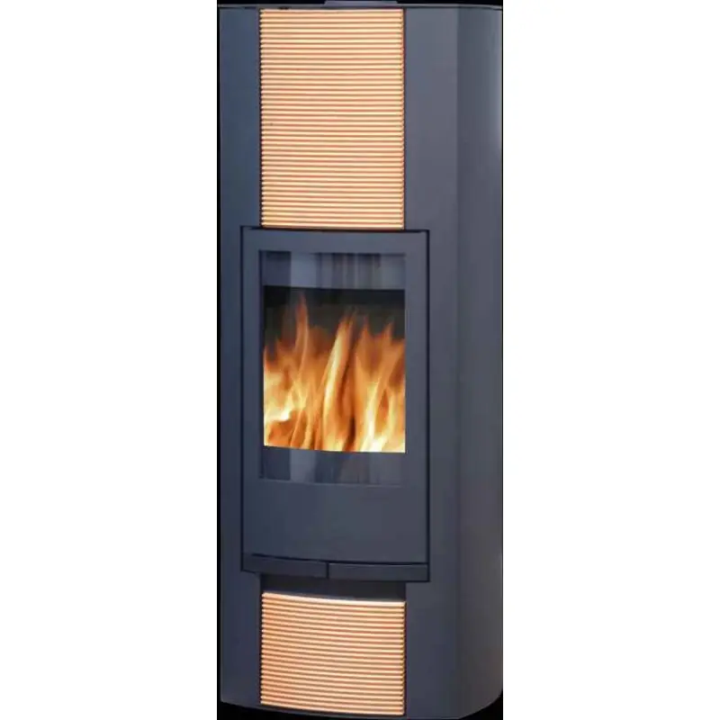 Rabatt ABX TURKU Holz-Kaminofen mit Wärmetauscher, cotto