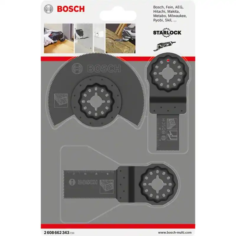 Schnäppchen Bosch StarLock GOP Set 3tlg. Holz Set, 2608662343