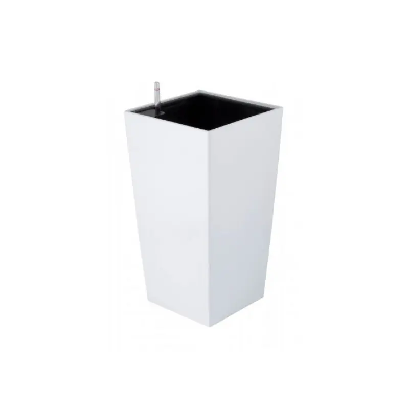 Saisonangebot G21 Blumentopf mit Wasserspeicher Linea small weiß 55cm 639240