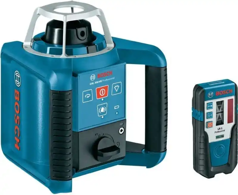 BOSCH GRL 300 HV Set Rotationlaser + Empfänger 0601061501 Heißes Angebot