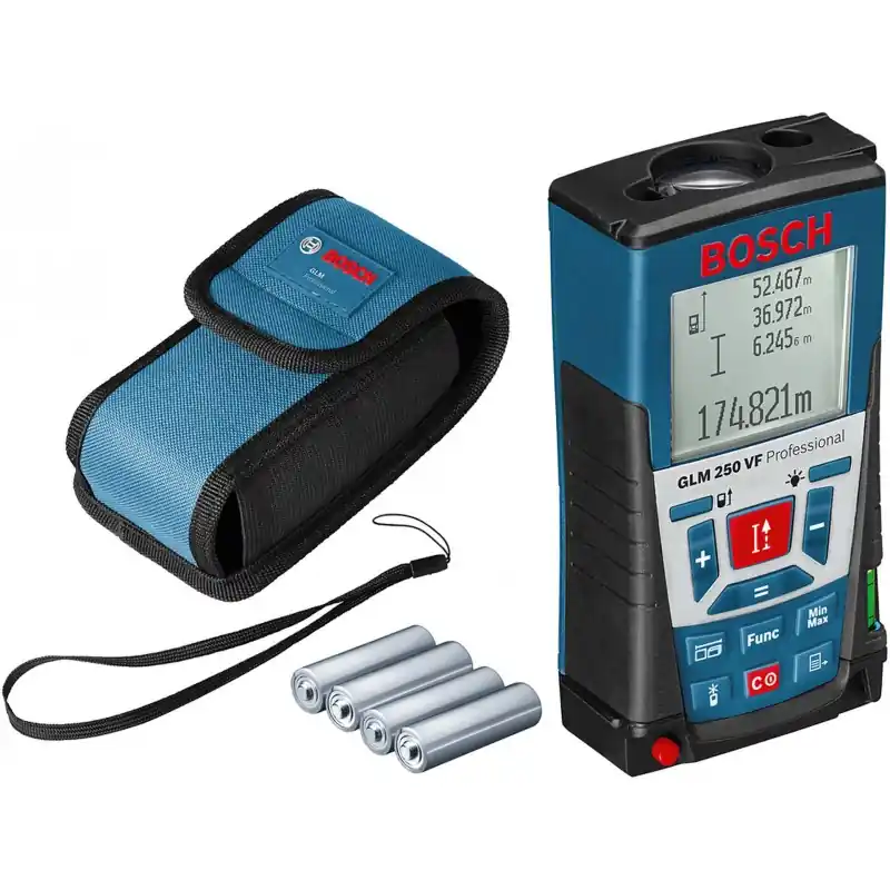 Markenware BOSCH GLM 250 VF Laser-Entferungsmesser, 0601072100