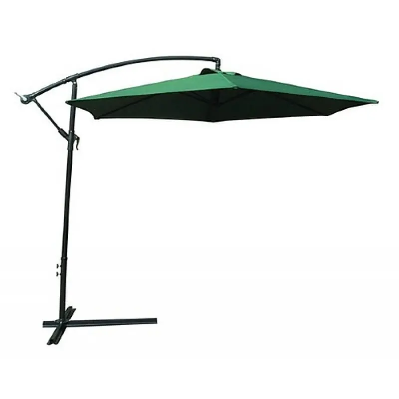 Heißes Angebot HAPPY GREEN Ampelsonnenschirm grün 300 cm, 5046100DG