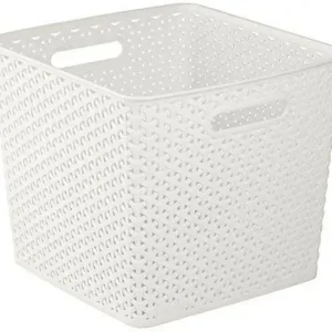 Geprüft CURVER MY STYLE 25L Aufbewahrungskorb 32,5 x 32,5 x 28 cm creme 03613-885