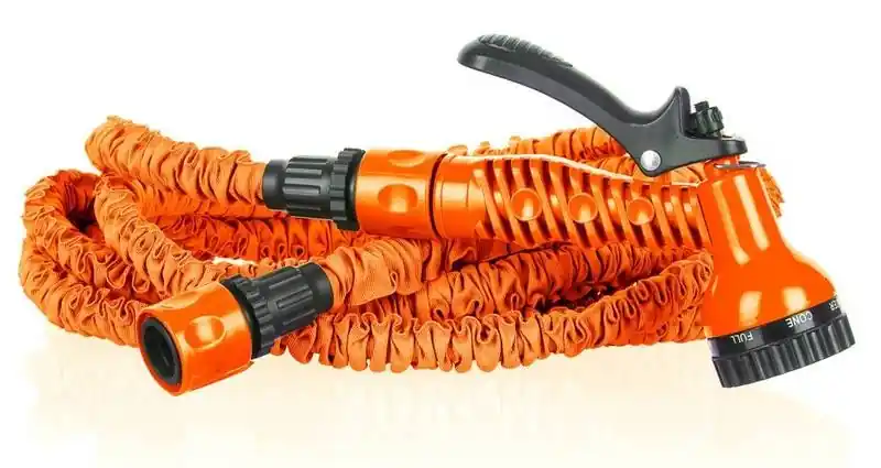 Knallerangebot COBRA Wasserschlauch Flexi Magic Hose Wonder mit Sprühpistole - orange