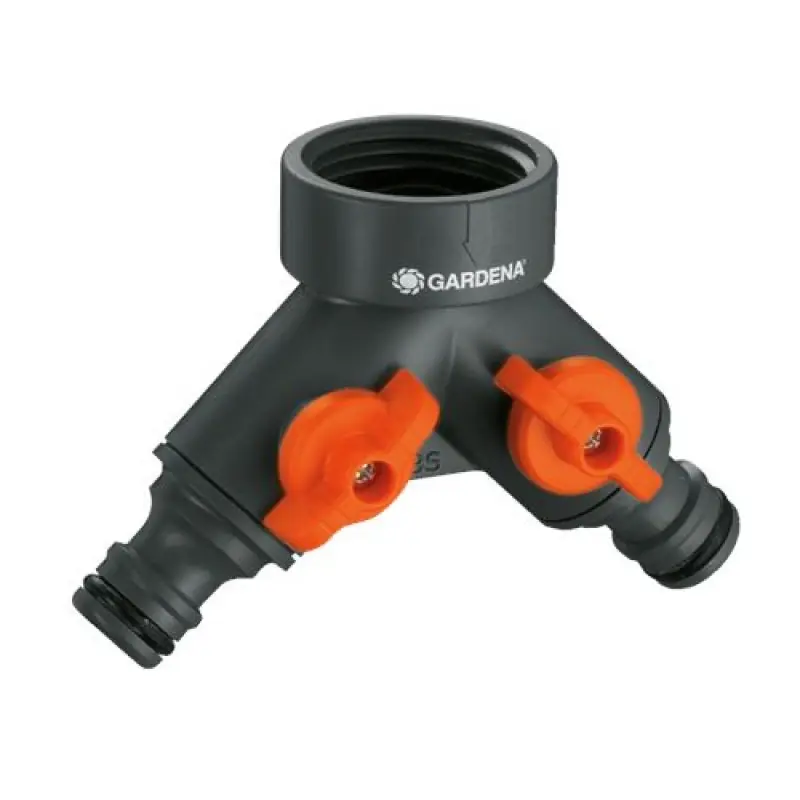 Gardena Wasserverteiler , 2 Wege Ventil,mit 33,3 mm (G1" )-Gewinde, 0940-20 Jetzt Bestellen