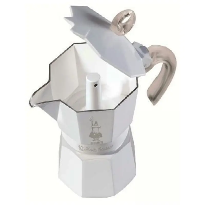 Sichere Zahlung BIALETTI Moka Glossy 3 Tassen, allu weiss, 2140199314
