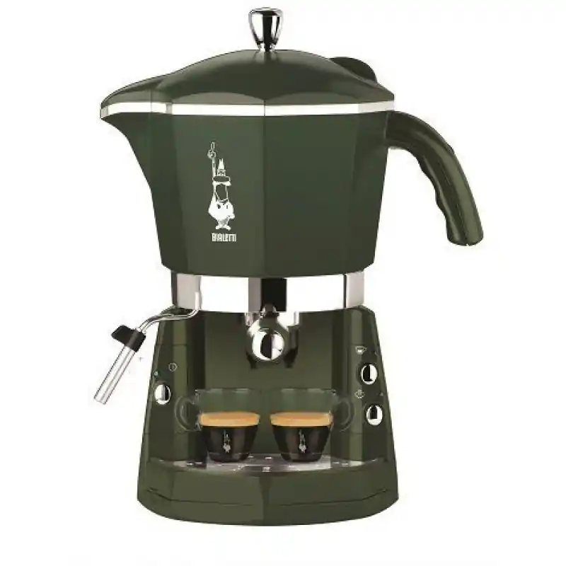 Markenprodukt BIALETTI Mokona Espressosiebträgermaschine Grün 2190199316