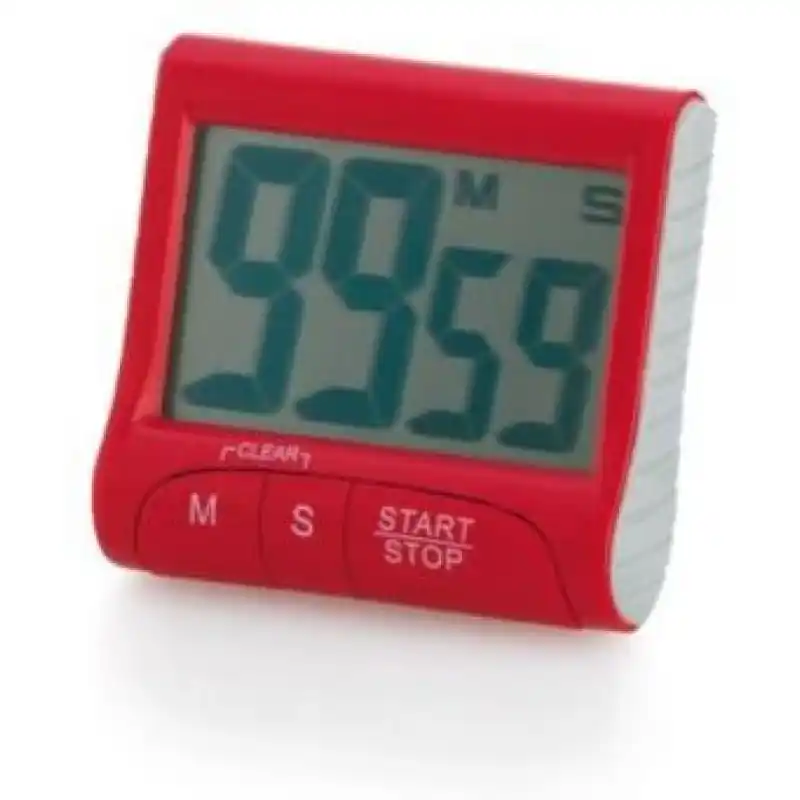 Abverkauf KELA Küchentimer digital TEMPUS, Rot, KL-10803