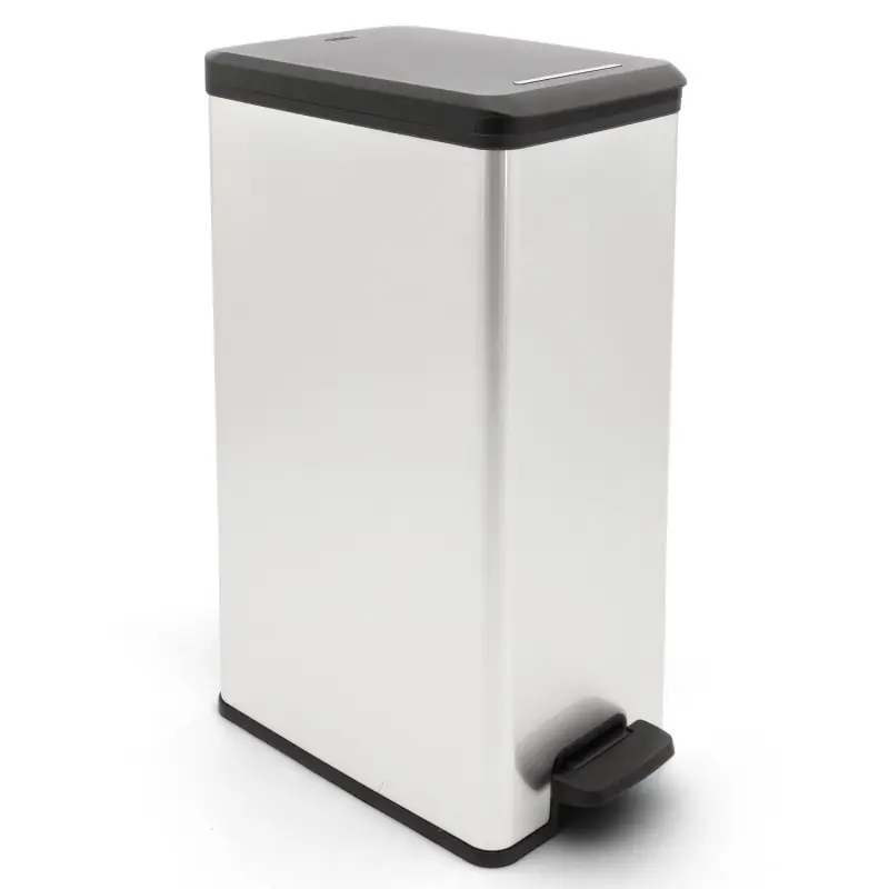 Nur Für Kurze Zeit CURVER Decobin Slimbin Pedaleimer 40 L, 61 x 25 x 40 cm