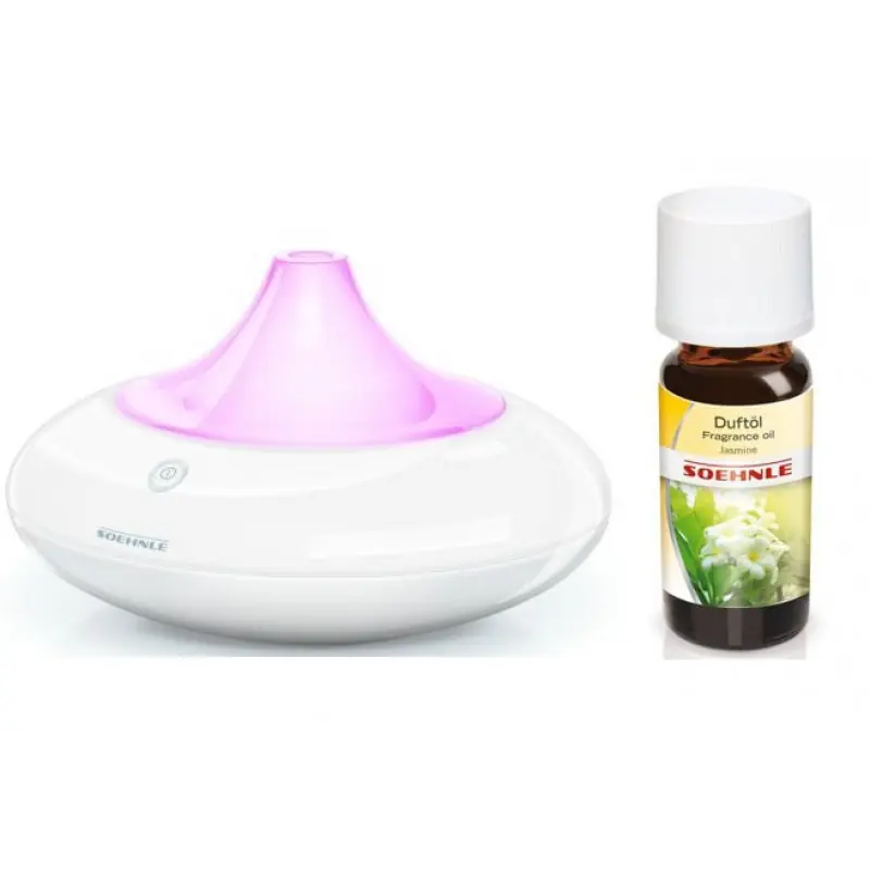 Schnäppchen SOEHNLE Aroma-Diffuser Ravenna 68026 +Parfumöl Jasmine 10 ml