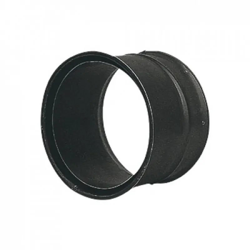 Rauchrohring - doppelwandiges Wandfutter O180 x 1,5 mm schwarz Mega-Angebot