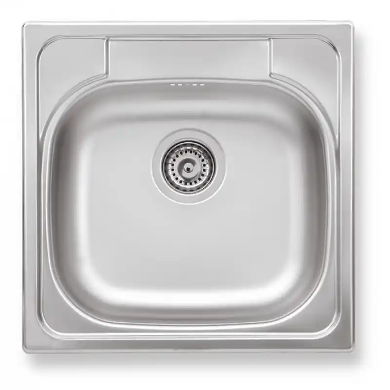 NOVASERVIS Spüle 48 x 48 x 15 cm Edelstahl DR48/48 Finale Aktion