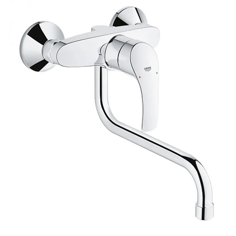 Saisonangebot GROHE Eurosmart Einhand-Spültischbatterie, für Wandmontage, chrom 32224002
