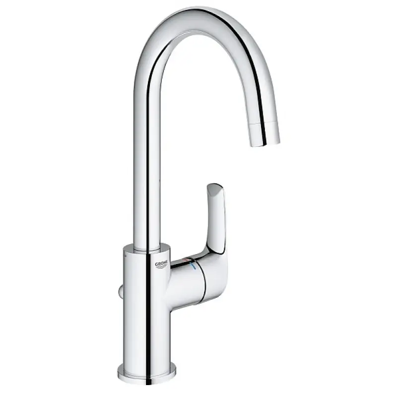 GROHE Eurosmart L Einhand-Waschtischbatterie, mit Ablaufgarnitur, chrom, 23537002 Wochenendangebot