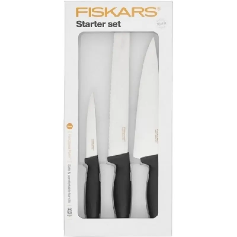 Neue Kollektion Fiskars Functional Form Messerset - 3-Teilig 1014207