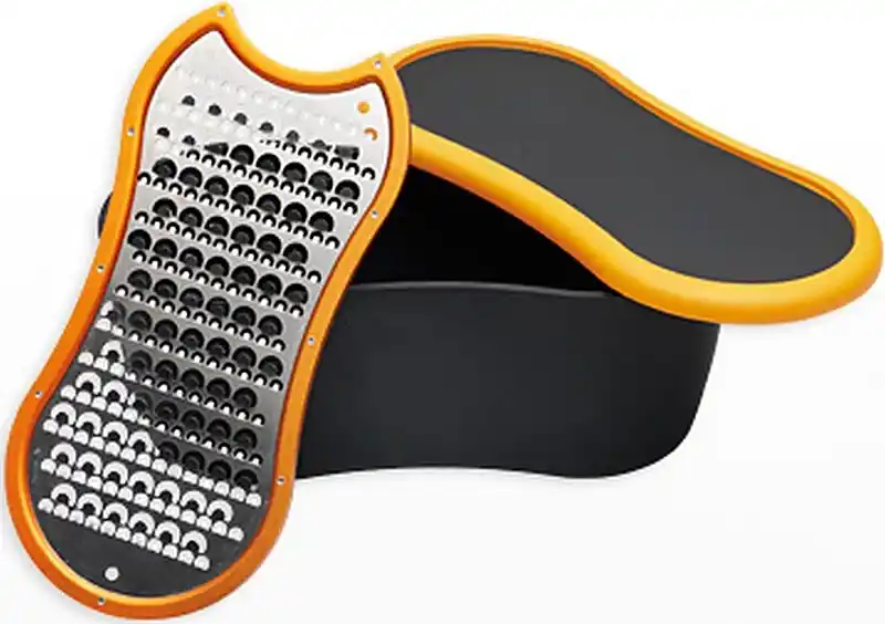 FISKARS FunctionalForm Handreibe mit Auffangbehälter 1003001 Knallerangebot